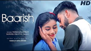 baarish  Love story Video  ft  Sourav amp Barsha  New Hindi Song  SK Creation Crew [upl. by Durning]