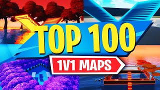 TOP 100 Best 1v1 Creative Maps In Fortnite  Fortnite 1v1 Map CODES VERY FUN [upl. by Ahsatak]