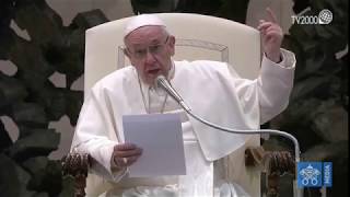 Udienza Papa Francesco 28 febbraio 2018 clip 1 [upl. by Cavill]