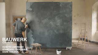 Bauwerk Colour – How to Limewash Inside Standard Technique Colour Juniper [upl. by Atekihs]