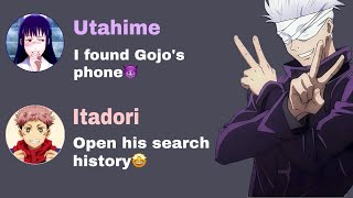 What’s in Gojo’s search historyJujutsu kaisen discord [upl. by Martinson]