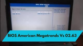 Funções USB da BIOS American Megatrends Vs 0263 [upl. by Edithe]