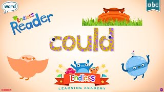 Endless Reader Introduces COULD  Dive into Sight Word Learning  Fun Educational Journey [upl. by Aryk]