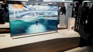 Sony  CES 2015  televisions [upl. by Yhtuv]