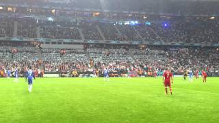 CL Finals 2012 Ribery amp Bayern fans celebrate goal [upl. by Leen]