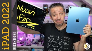 iPAD 2022 e iPAD Pro M2 RECENSIONE e CONSIDERAZIONI [upl. by Sussman]