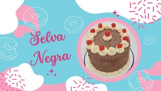 Torta Selva Negra húmeda y esponjosa [upl. by Anelleh]