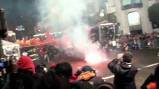 Chinese New Years San Francisco 2011  firecrackers [upl. by Simona]