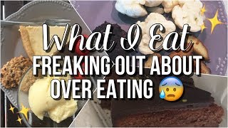 What I Eat  Health Update Food Overload amp Freaking Out About Over Eating Anorexia Recovery [upl. by Katherine]