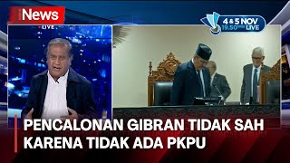 MKMK Putusan MK Soal Usia CapresCawapres bisa Dibatalkan [upl. by Elbon]