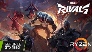 Marvel Rivals  GTX 1650  All Settings Tested  Unreal Engine 5 [upl. by Eixam]