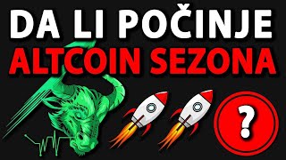 DA LI POČINJE ALTCOIN SEZONA [upl. by Dronski998]