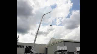 Böcker AHK 36 Roof Pick Demo with 1000 lb Test Weight [upl. by Dekow]