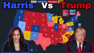 Kamala Harris Vs Donald Trump  2024 Election Prediction Mid October 2024 [upl. by Gilroy]