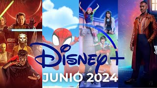 DISNEY PLUS Estrenos JUNIO 2024 [upl. by Gerrard]