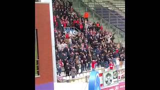 29042018 Sfeer RAFC fans op BeerschotWilrijk [upl. by Cloots]