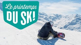 Les Menuires  Le Printemps du Ski 2019 cest parti  1 [upl. by Apps]