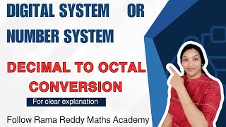 Decimal to Octal Conversion [upl. by Lindahl]