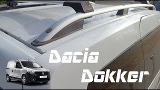 Installation dun rail de toit pour Dacia Dokker [upl. by Adnarrim]