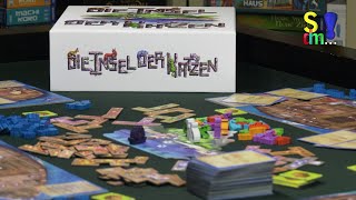 Spiel doch mal DIE INSEL DER KATZEN  Brettspiel Rezension Meinung Test 357 [upl. by Lleze]