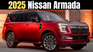 The New 2025 Nissan Armada  First Look and Review [upl. by Onez]