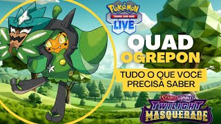 QUAD OGREPON  FUNCIONA POKEMON TCG gabrielmendes3567 [upl. by Adnorahc79]