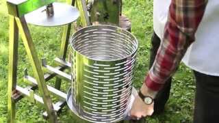 Harvest Fiesta Fruit Press amp Crusher Introduction amp Demonstration [upl. by Eeltrebor676]