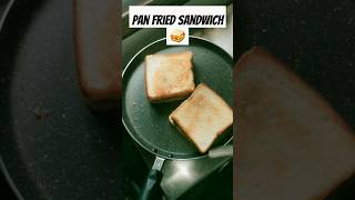 Pan Fried Sandwich 🥪sandwich breadrecipes veggiesandwich instantbreakfast eveningnashta [upl. by Llerroj]