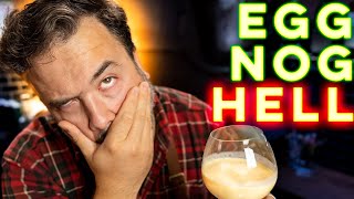 Egg Nog Review and Taste Test  How to Drink [upl. by Tnahsarp]