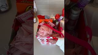 ASMR VALENTINES GIFT BASKET asmr restock satisfying giftbaskets gift valentinsday candy [upl. by Groark895]