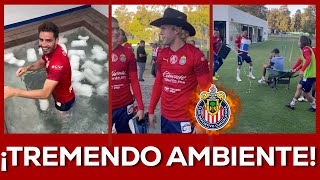 🔥¡ANDAN CON TODO GRAN AMBIENTE EN CHIVAS 😂BROMA a POLLO BRISEÑO Y MOMENTOS DIVERTIDOS  Noticias [upl. by Solrac]