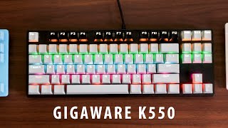 K550 TKL MECHANICAL KEYBOARD REVIEW  4K [upl. by Lynnea]