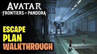 Escape Plan Walkthrough  Escape the Facility  Avatar Frontiers of Pandora AFOP [upl. by Hollingsworth93]