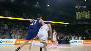 Facundo Campazzo 14 puntos  Highlights vs Barça [upl. by Lebasy]