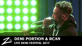 Demi Portion amp RCan  Gravé dans la Roche Fonky Freestyle  Demi Festival 2017  LIVE HD [upl. by Tippets]