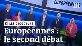 Elections européennes 2019  le résumé du second débat dans « L’Emission politique » [upl. by Eniamahs]