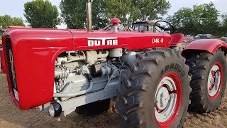 Dutra D4KB tractor sounds 2018 Hungarian tractor [upl. by Ahselak16]