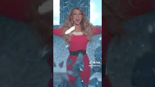 It’s……TIME 🧊🎄 mariahcarey itstime shorts christmas [upl. by Ayirp]