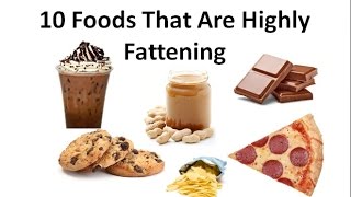 10 Foods That Are Highly Fattening  Foods to gain weight safely [upl. by Mcleod]