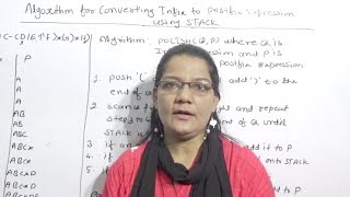 Infix to Postfix Expression using Stack Lec19 Hindi [upl. by Moselle578]