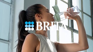 BRITA Water Filter Bottle  Turn on the taste [upl. by Ardnak286]