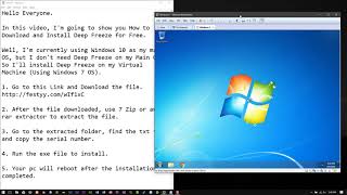 How to Download and Install Deep Freeze for Free Full Version SN Included [upl. by Karlin]