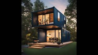 Unique Container House Design Impressive At First Sight [upl. by Teerprah612]