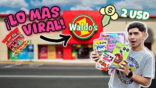 COMPRANDO LOS PRODUCTOS MÁS VIRALES DE WALDO’S🤯 Manny moon [upl. by Athalia885]