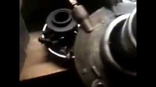 nv3500 transmission hydraulic release bearing removal [upl. by Aihtnic]