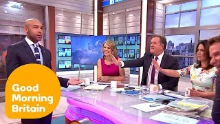 Piers Morgan Gets Interrupted by Alex Beresford OnAir  Good Morning Britain [upl. by Farnham]