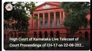 High Court of Karnataka Live Telecast of Court proceedings of CH 31 on 03092024 at 1030 AM [upl. by Atiuqan38]