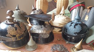 German Spiked Helmets Pickelhauben 101 An Introduction and Advice to Buyers [upl. by Ardnuaed]