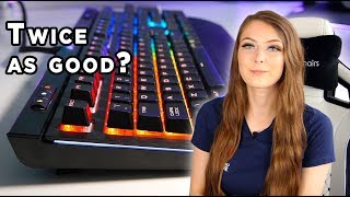 Corsair STRAFE RGB MK2 Keyboard Review  an important upgrade [upl. by Akinimod]