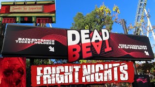 Thorpe Park FRIGHT NIGHTS October Vlog 2024 [upl. by Sirahs]